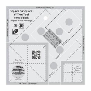 Creative Grids Square on Square ruler