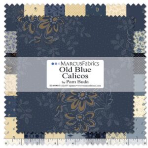 Old Blue Calicos 10" squares